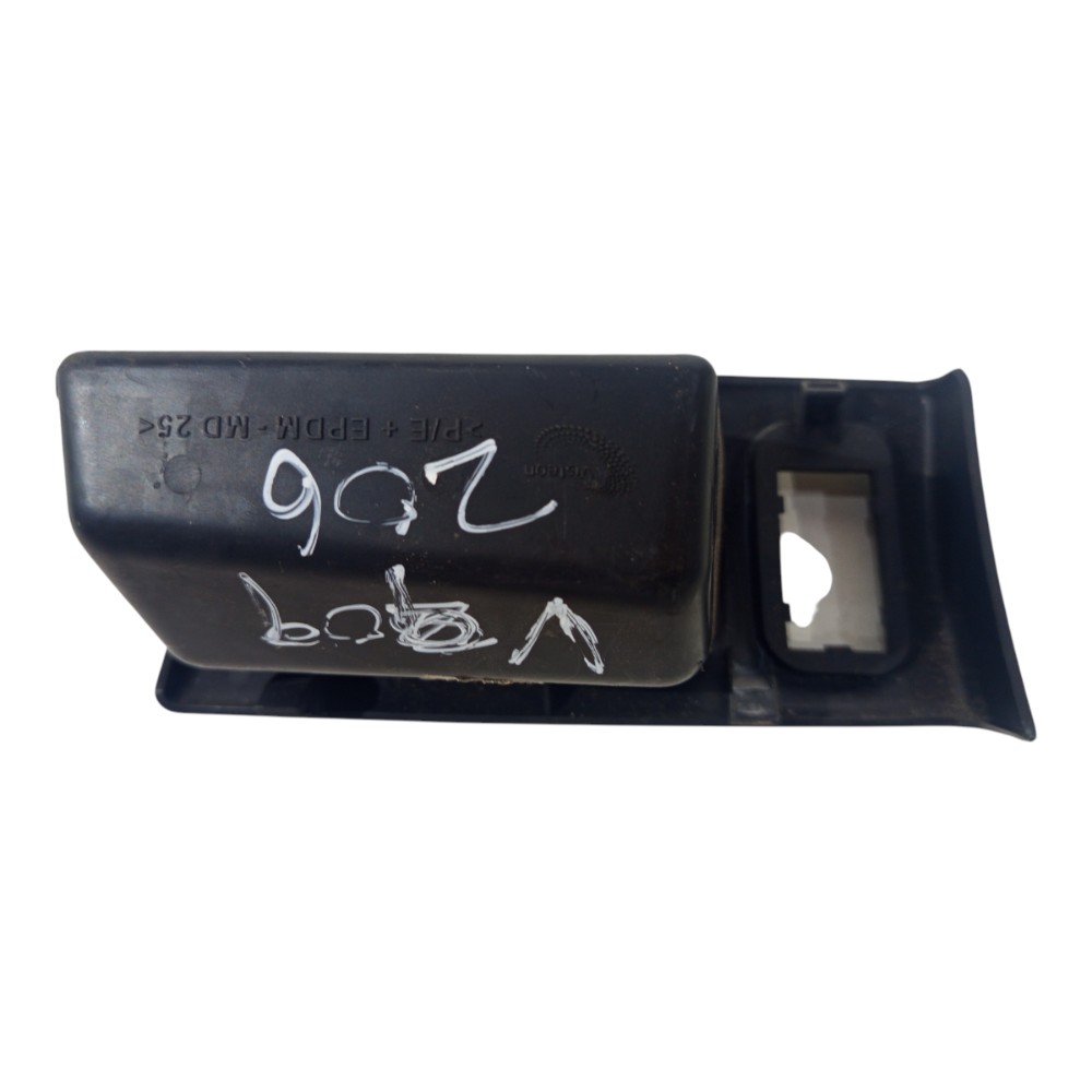 Moldura Botão Porta Objetos Peugeot 206 1999 2000 A 2009 Preto 6