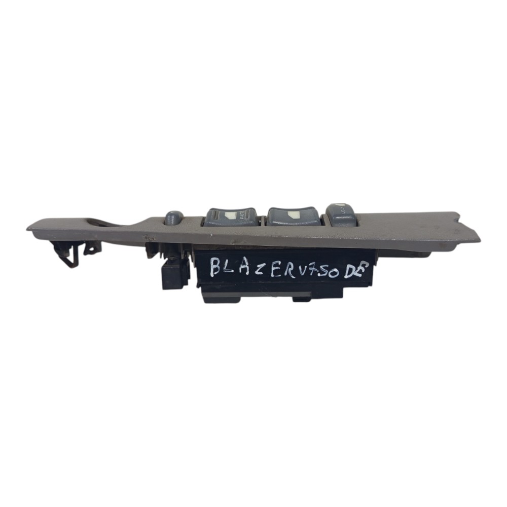 Moldura Comando Botão Vidro Elétrico Gm Blazer 1995 A 2000 7