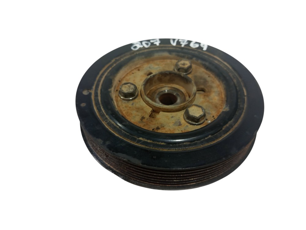 Polia Virabrequim Peugeot 206 1.6 16v 2008 2009 2010 A 2014 6