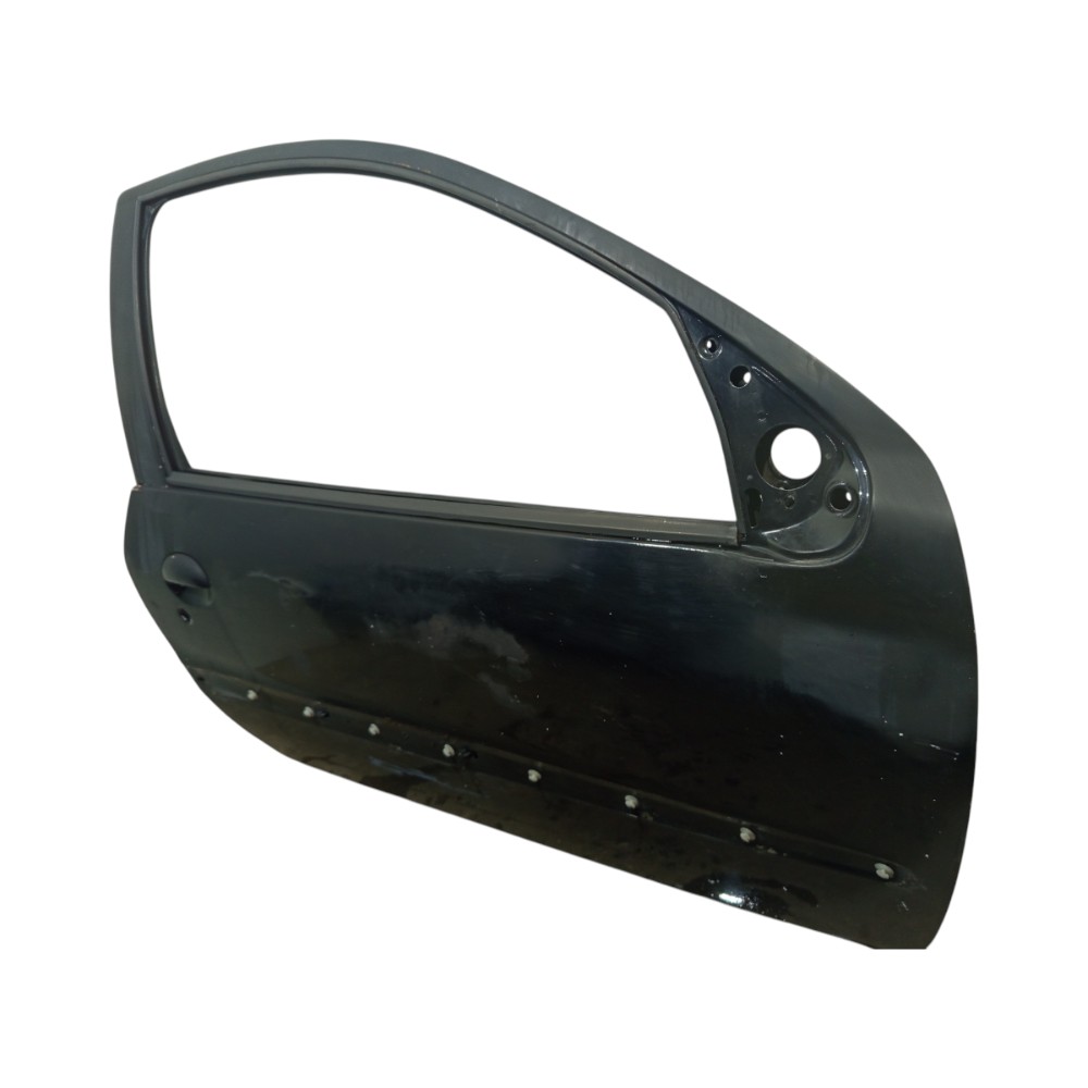 Porta Dianteira Direita Peugeot 206 Rallye 2p 2001 A 2007 Dianteira Direito Preto 6