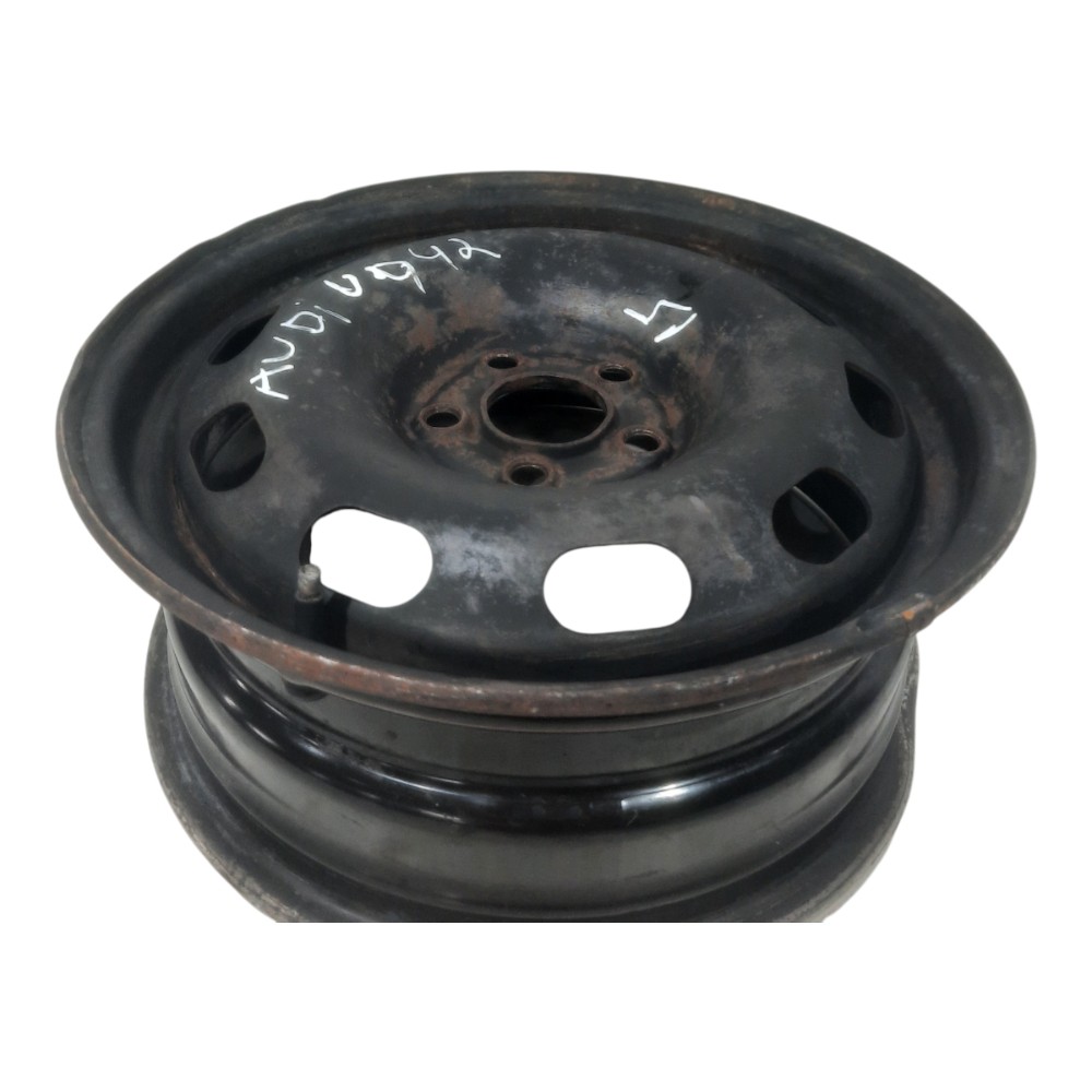 Roda Ferro Aro 15 5 Furos Audi A3 Vw Golf Polo Bora Detalhe 6