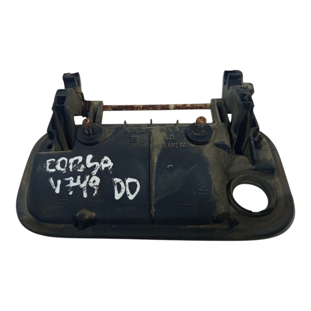 Maçaneta Externa Dianteira Direita Chevrolet Corsa Wind 94  Preto Dianteira 3