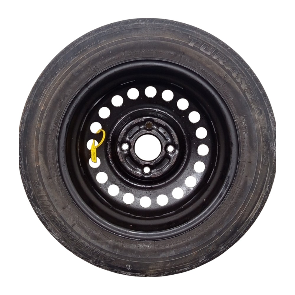 Roda Estepe Aro 15 Nissan Livina 1.8 16v 2009 a 2014 6