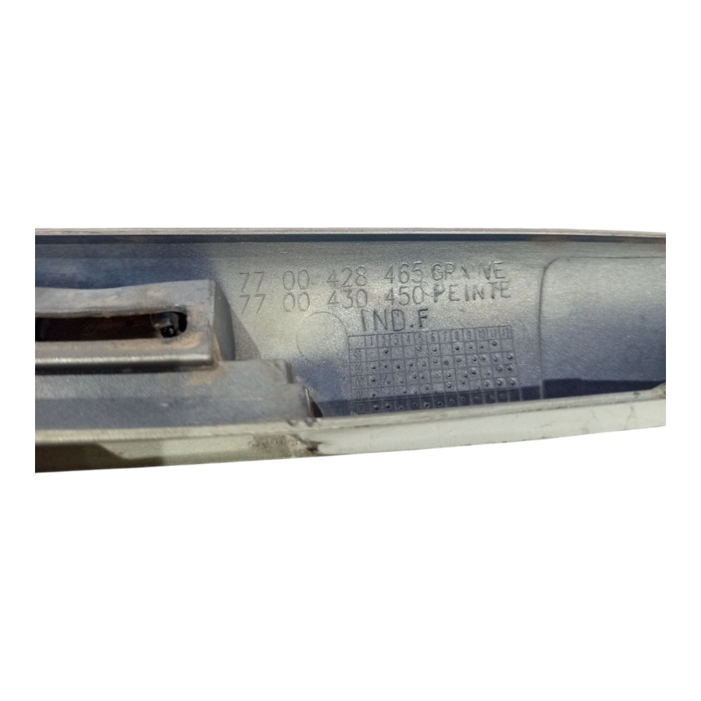 Moldura Friso Luz Placa Traseira Scenic 2001 A 2008 Detalhe 9