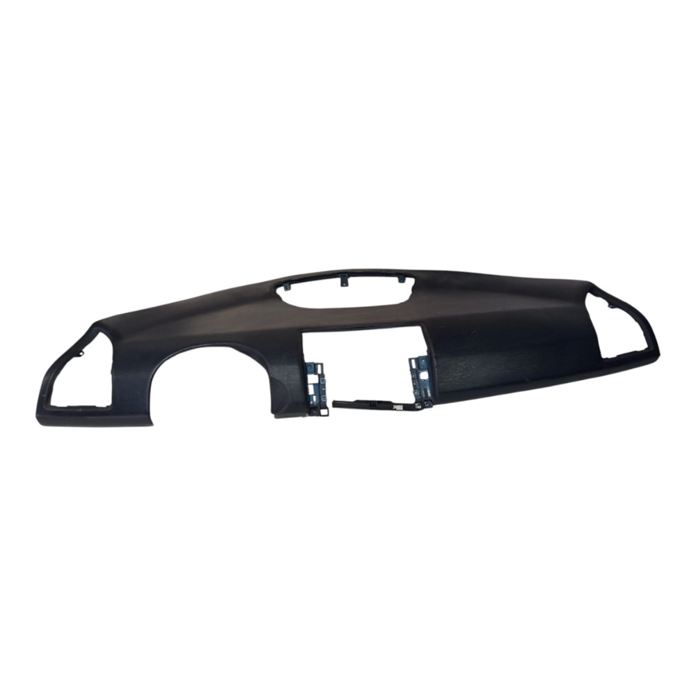 Painel Central Tabelier Citroen C4 Vtr 2007 A 2013 Avaria Preto 10