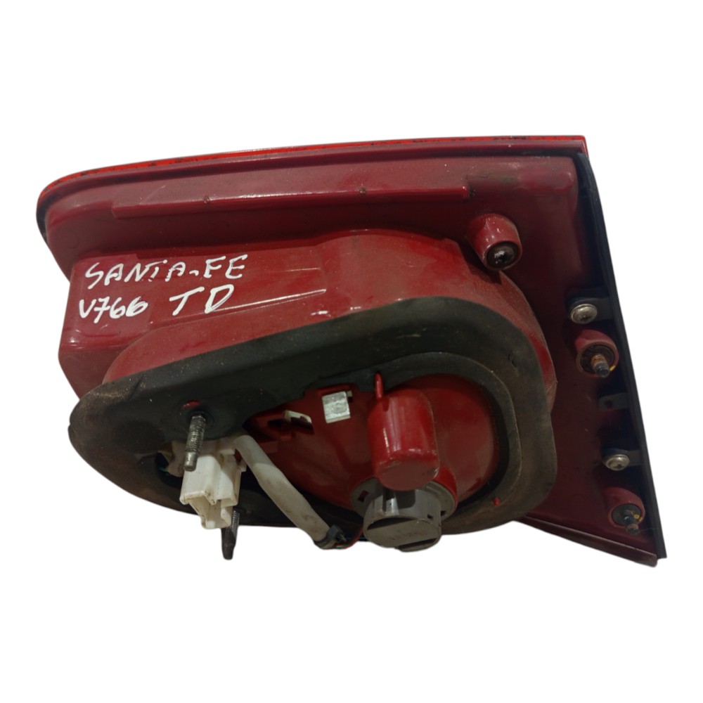 Lanterna Traseira Direita Hyundai Santa Fé 2007 2008 A 2013 Direito/passageiro Vermelho 2