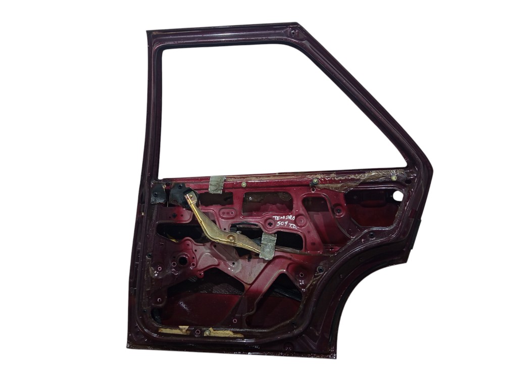 Porta Traseira Direita Fiat Tempra 1990 1991 1992 A 1999 Traseira Direito Vermelho 5