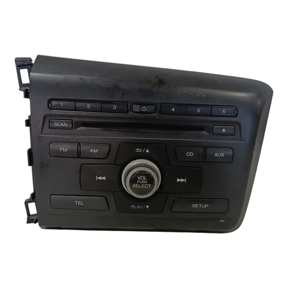 Aparelho Rádio Cd Player Som Honda Civic G9 2012 A 2016