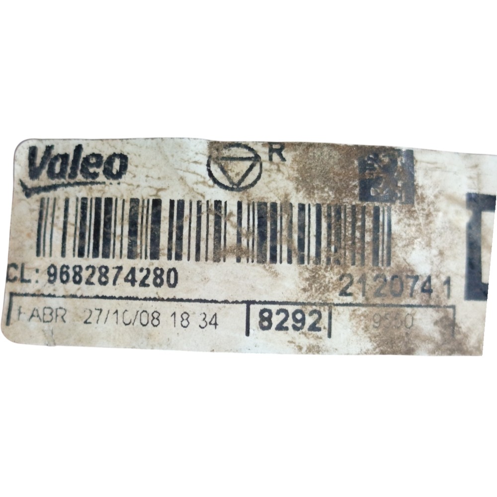 Lanterna Neblina Traseira Direita Peugeot 207 2006 A 2012 Direito/passageiro 6