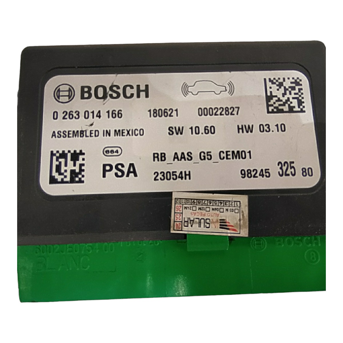 Módulo Sensor Estacionamento Peugeot 208 2015 2016 A 2020 7