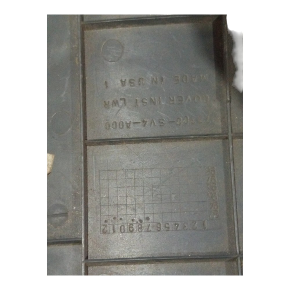 Moldura Painel Inferior Honda Accord 2.2 1994 A 1996 5