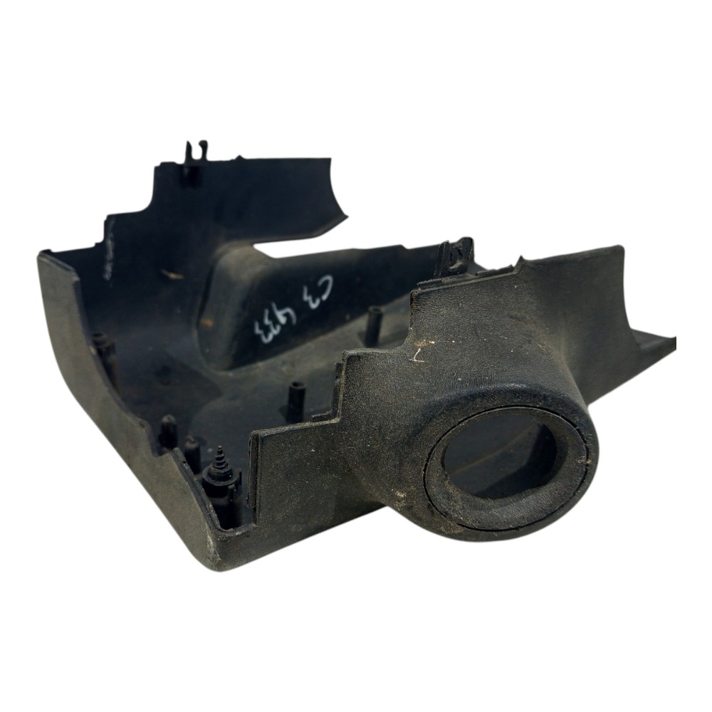 Moldura Inferior Chave Seta Coluna Citroen C3 2003 A 2012  Preto 7