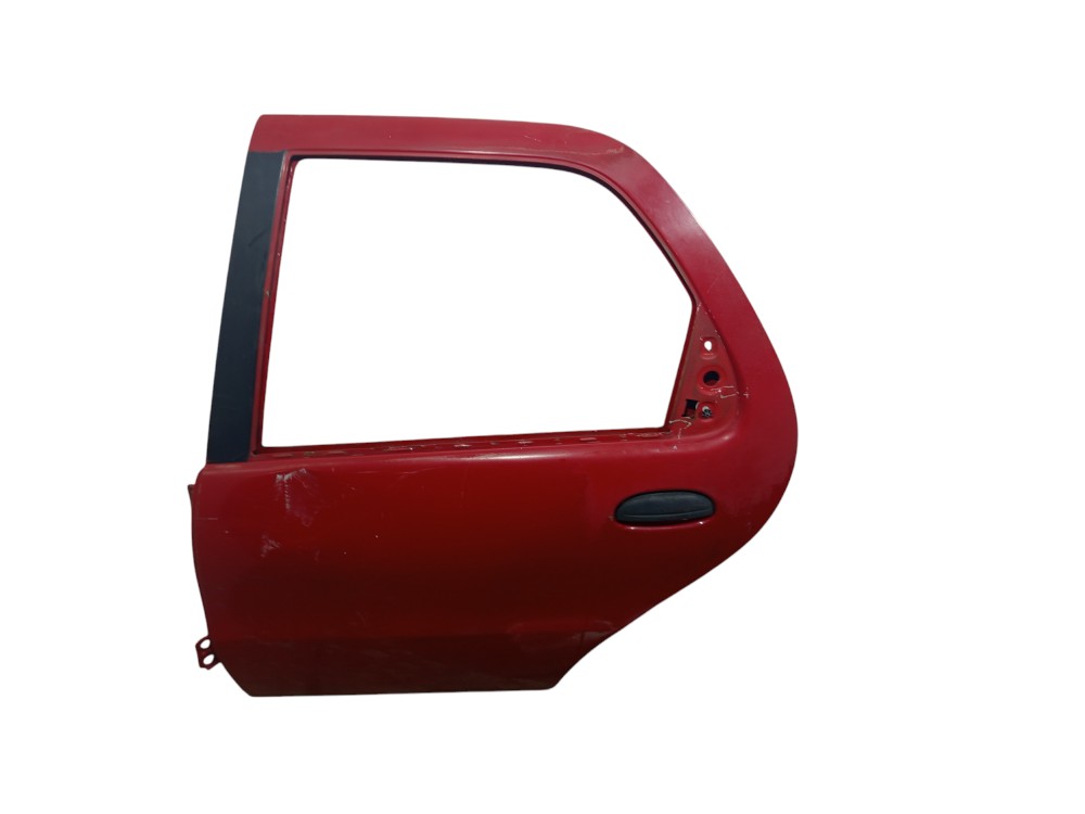 Porta Traseira Esquerda Fiat Palio 1995 1996 1997 A 2008 Traseira Esquerda Vermelho 4
