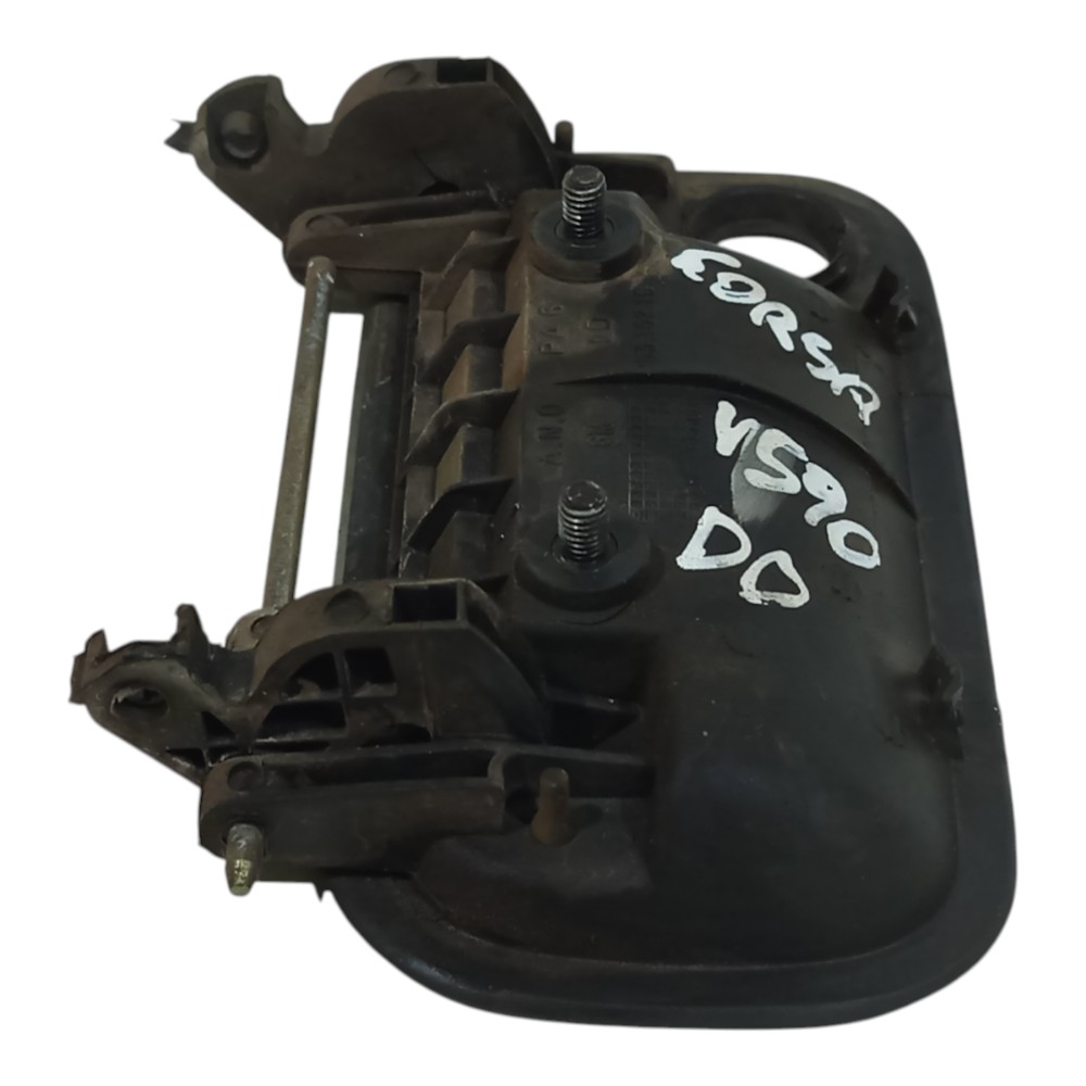Maçaneta Externa Diant Direita Gm Corsa 1994 1995 A 2001 Preto Dianteira 7