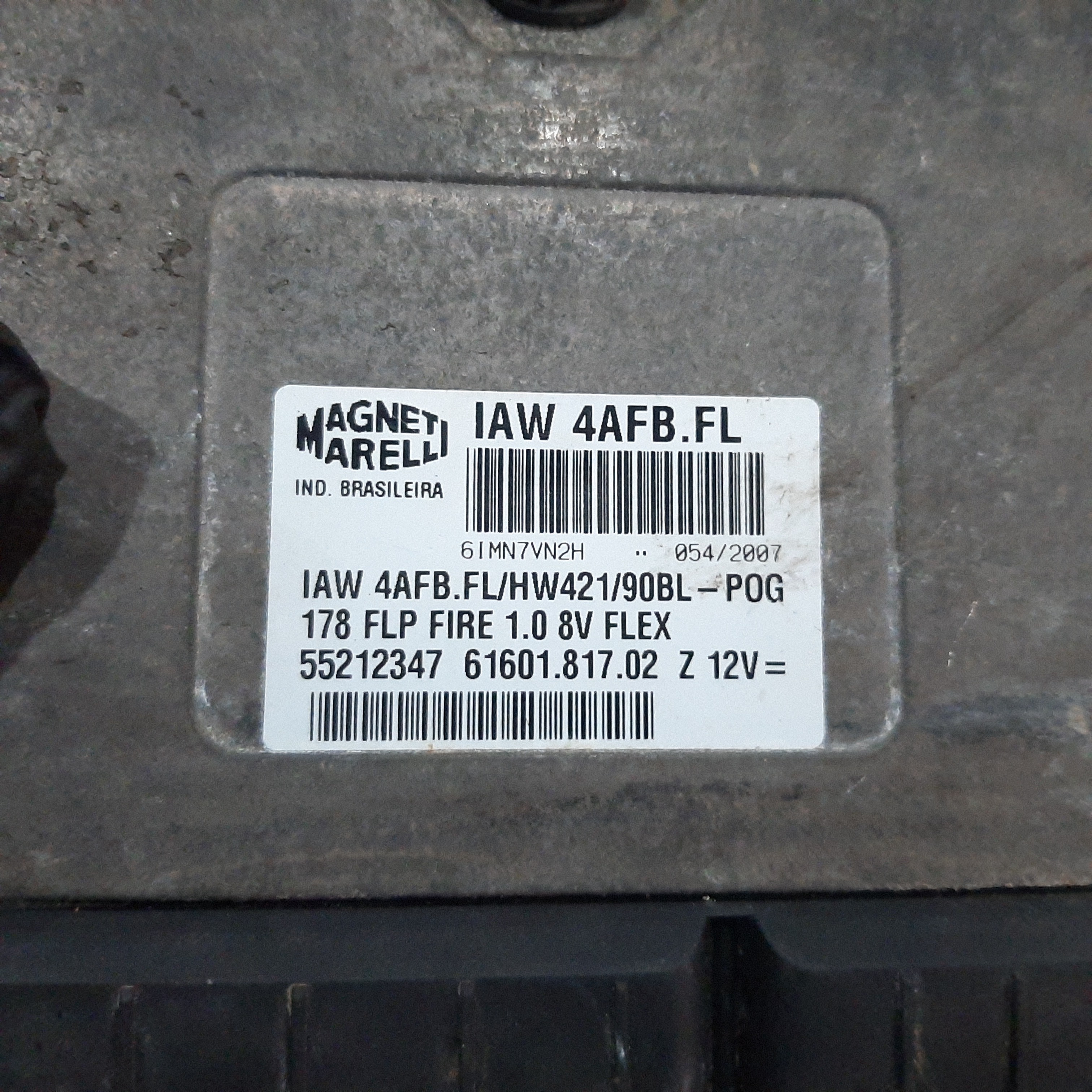 Modulo Injeção Fiat Palio 1.0 Fire 2008 A 2014 Bloqueado 7