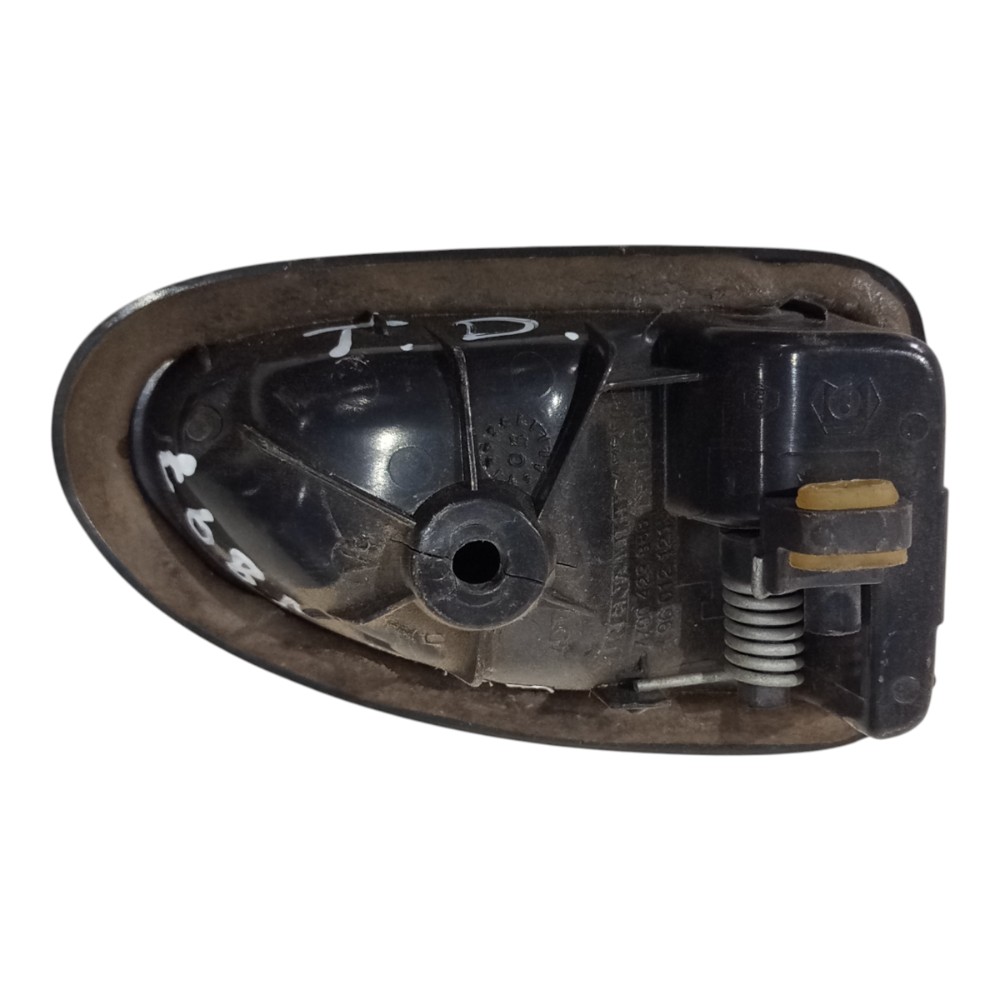 Maçaneta Interna Traseiro Ld Renault Clio 2004 2005 A 2010 Prateado Traseira 4