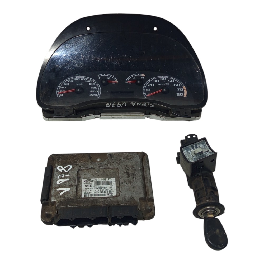 Kit Code Fiat Siena Elx 1.4 Flex 2002 2003 A 2014 8
