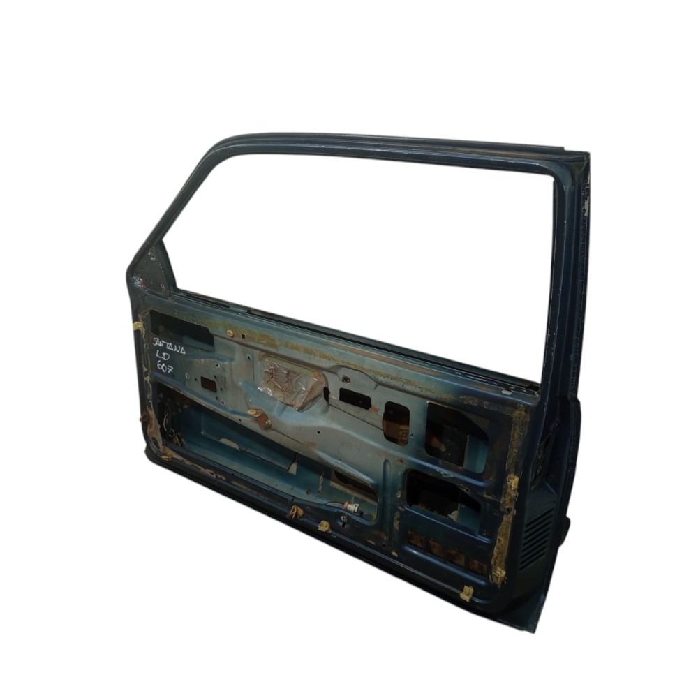 Porta Dianteira Direita Volkswagen Santana 1991 1992 A 2006 Dianteira Azul 4