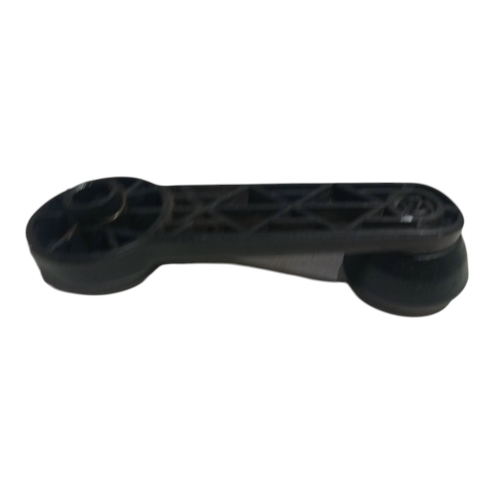 Manivela Ajuste Vidro Ford Fiesta 1997 1998 1999 2000 A 2003 Preto 4