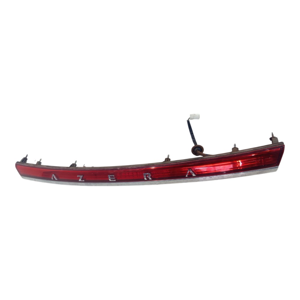 Moldura Tampa Traseira Luz Placa Hyundai Azera 2007 A 2012 4