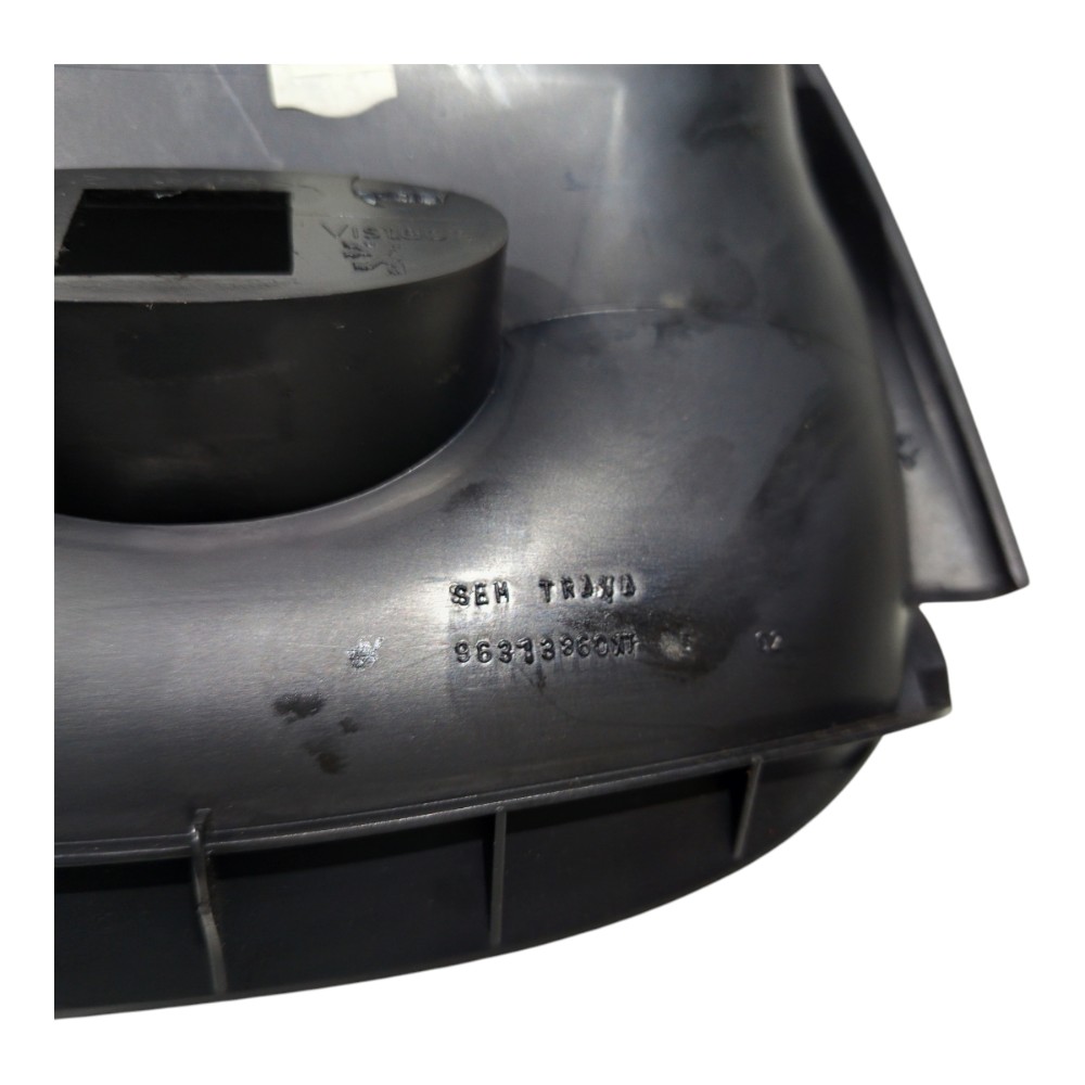 Moldura Botão Superior Pisca Alerta Peugeot 206 2001 A 2011 Preto 2