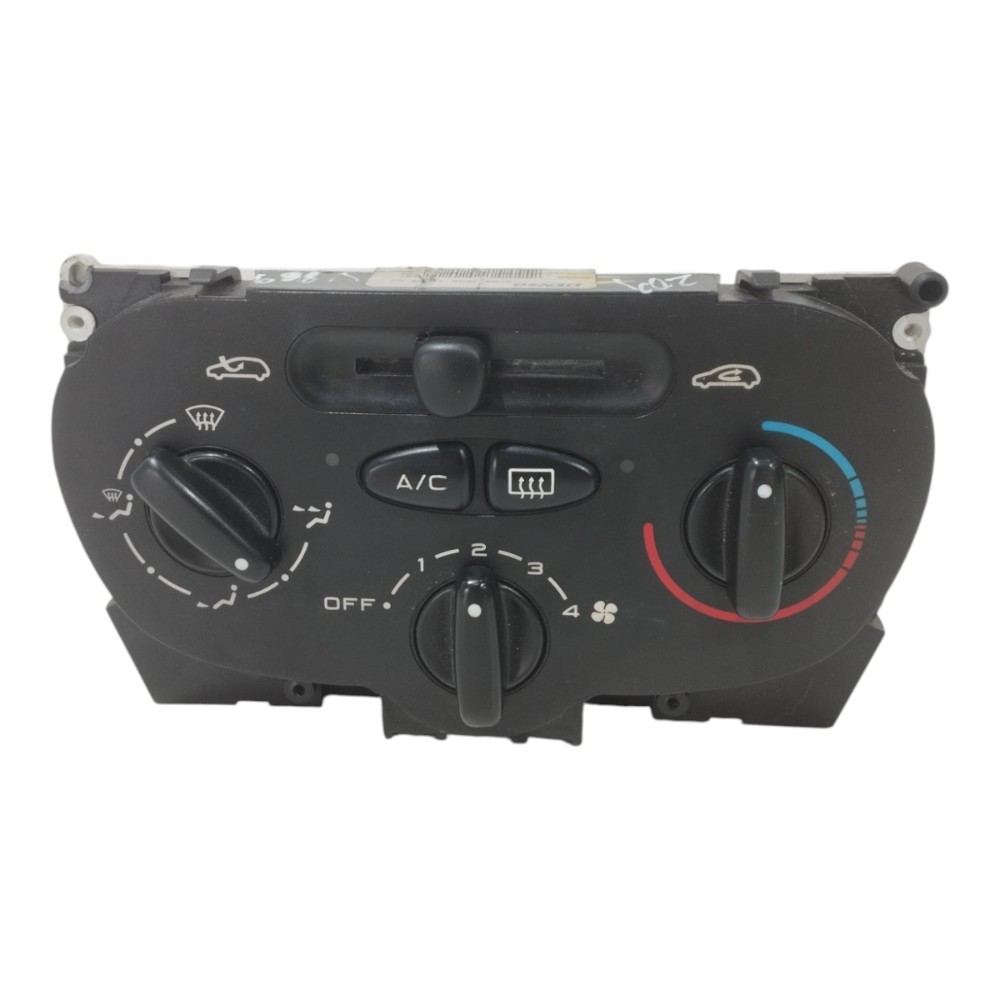 Comando Ar Condicionado Peugeot 206 207 2001 A 2010 Detalhe 1