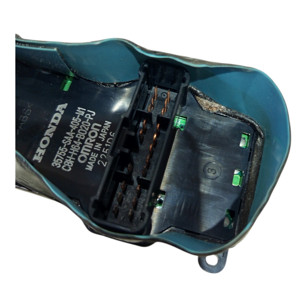 Botão Vidro Elétrico DianteiroEsquerdo Honda Fit 2004 A 2008 5
