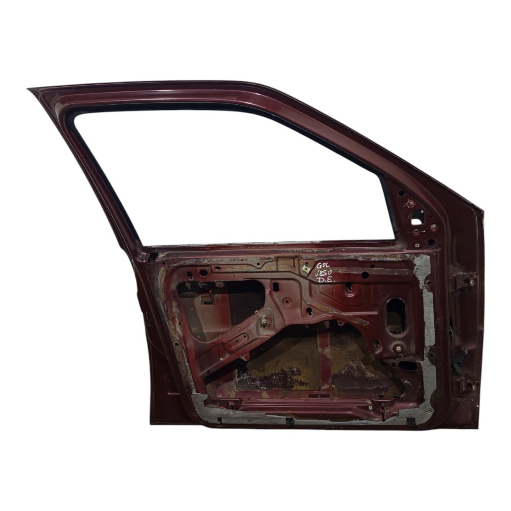 Porta Vermelha Dianteira Esquerda Gol G3 99 2000 2001 A 2005 Dianteira Esquerdo Vermelho 4