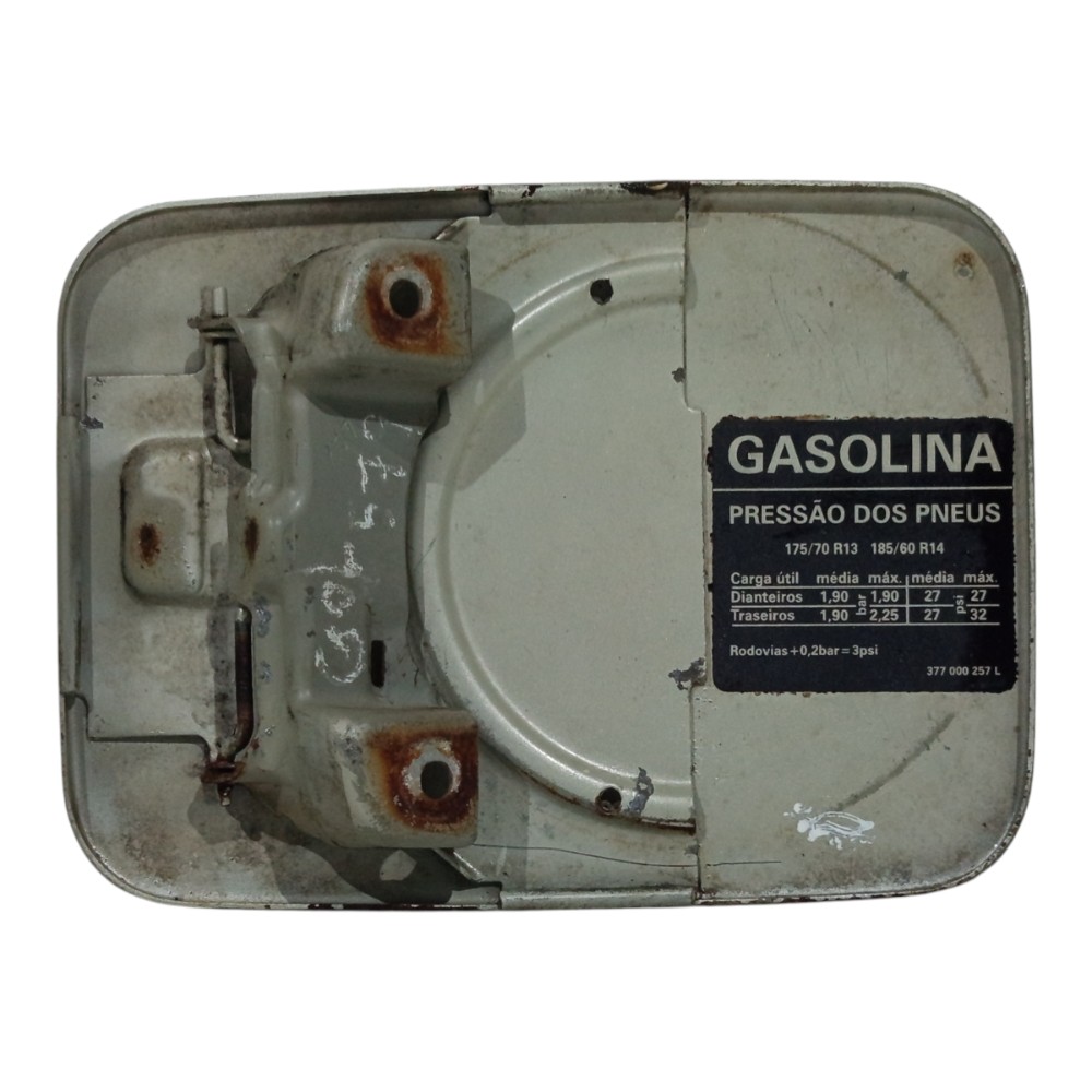 Tampa Portinhola Combustível Volkswagen Gol G3 1999 A 2005   Branco 2000 5