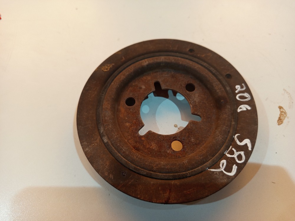 Polia Virabrequim Peugeot 206 207 2000 2001 2002 5