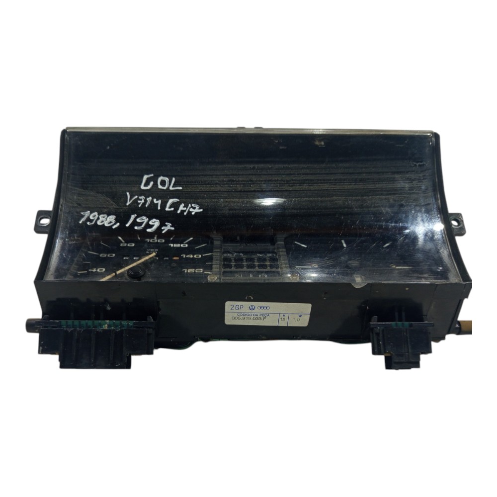 Painel Instrumentos Gol Quadrado Voyage Parati 1988 A 1996 Preto 2