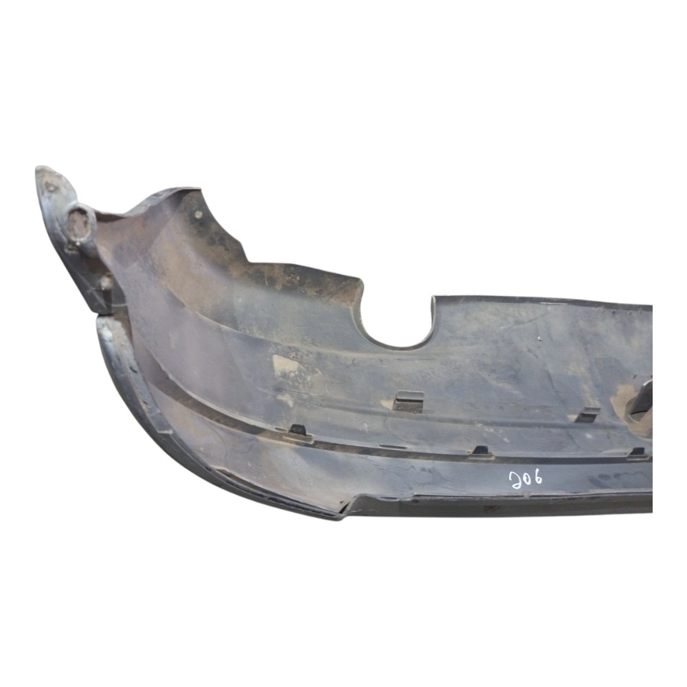 Parachoque Traseiro Prata Peugeot 206 2001 A 2010 Detalhes 7