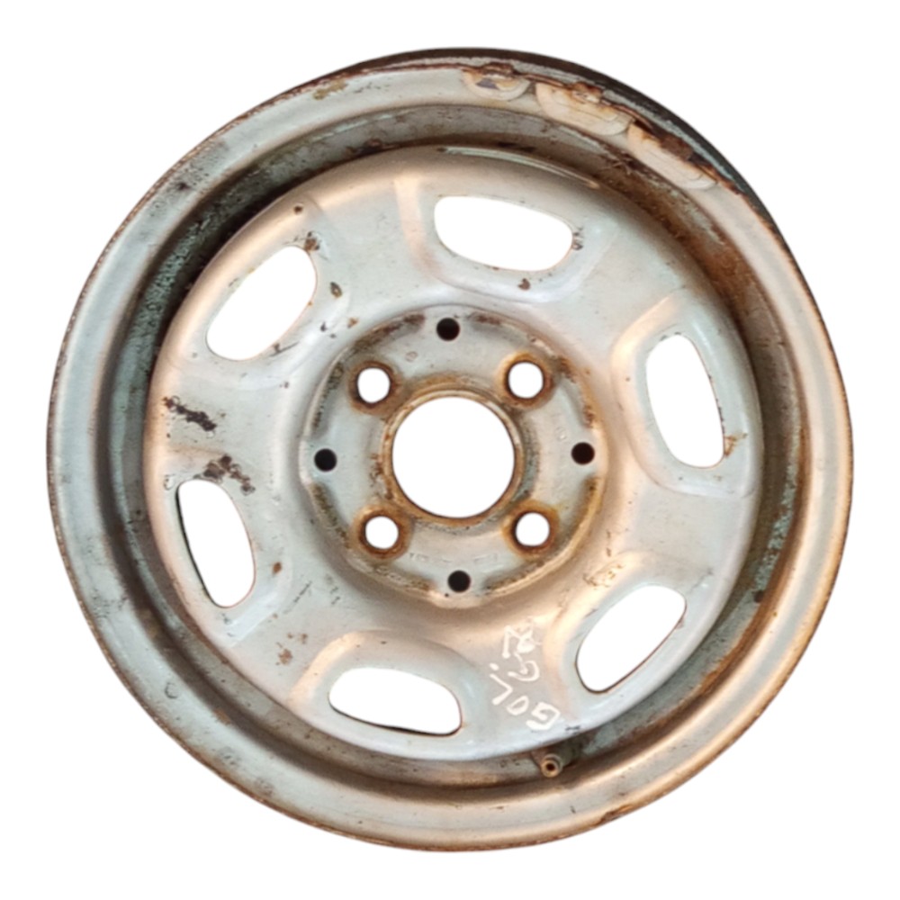 Roda avulsa Volkswagen gol aro 13 ferro 4×100 g1 g2 9