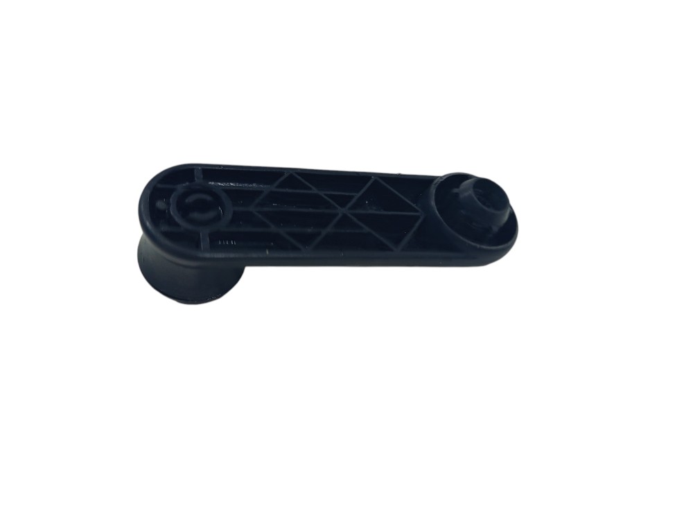 Manivela Vidro Traseiro Esquerdo Fiat Palio 1999 2000 A 2009 Preto 1