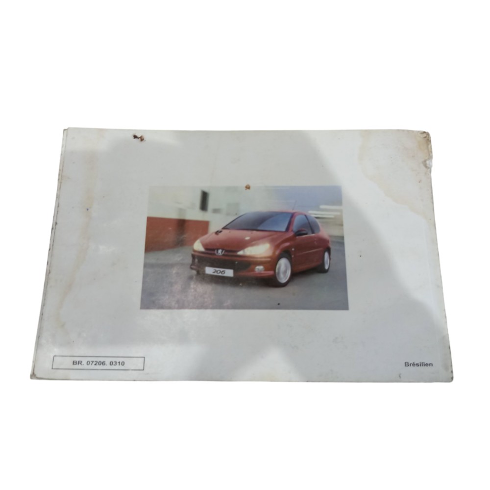 Manual Proprietário Peugeot 206 2001 A 2012 6