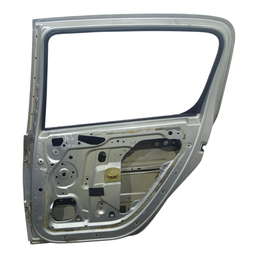 Porta Prata Traseira Direita Peugeot 307 2005 2006 A 2011 Traseira Direito Prateado 6