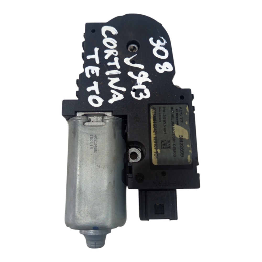 Motor Cortina Teto Solar Peugeot 308 2016 A 2018 1