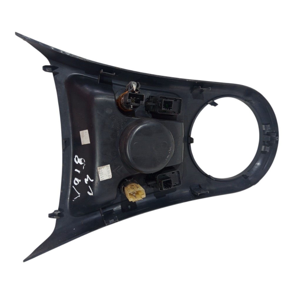 Moldura Console Cambio Comando Vidro Citroen C3 2005 A 2012 4
