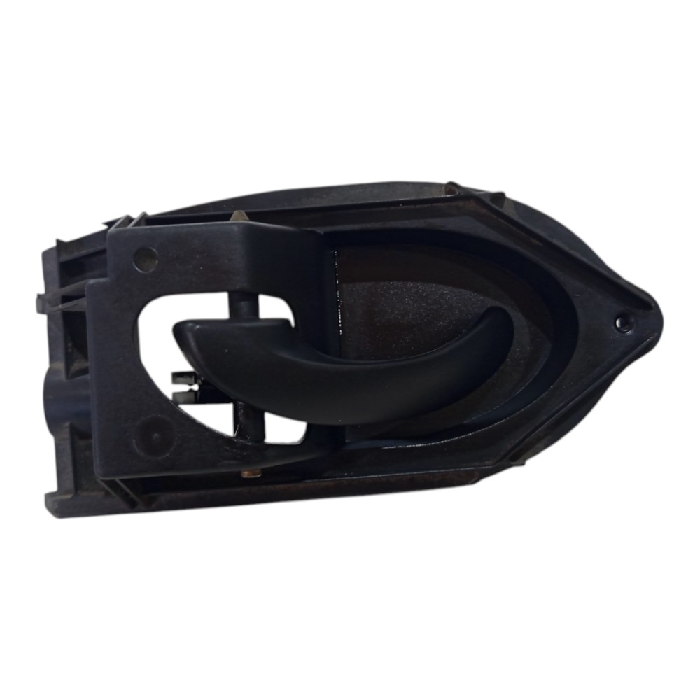 Maçaneta Interna Dianteira Esquerda Ford Ka 1997 1998 A 2007 Preto Dianteira 3