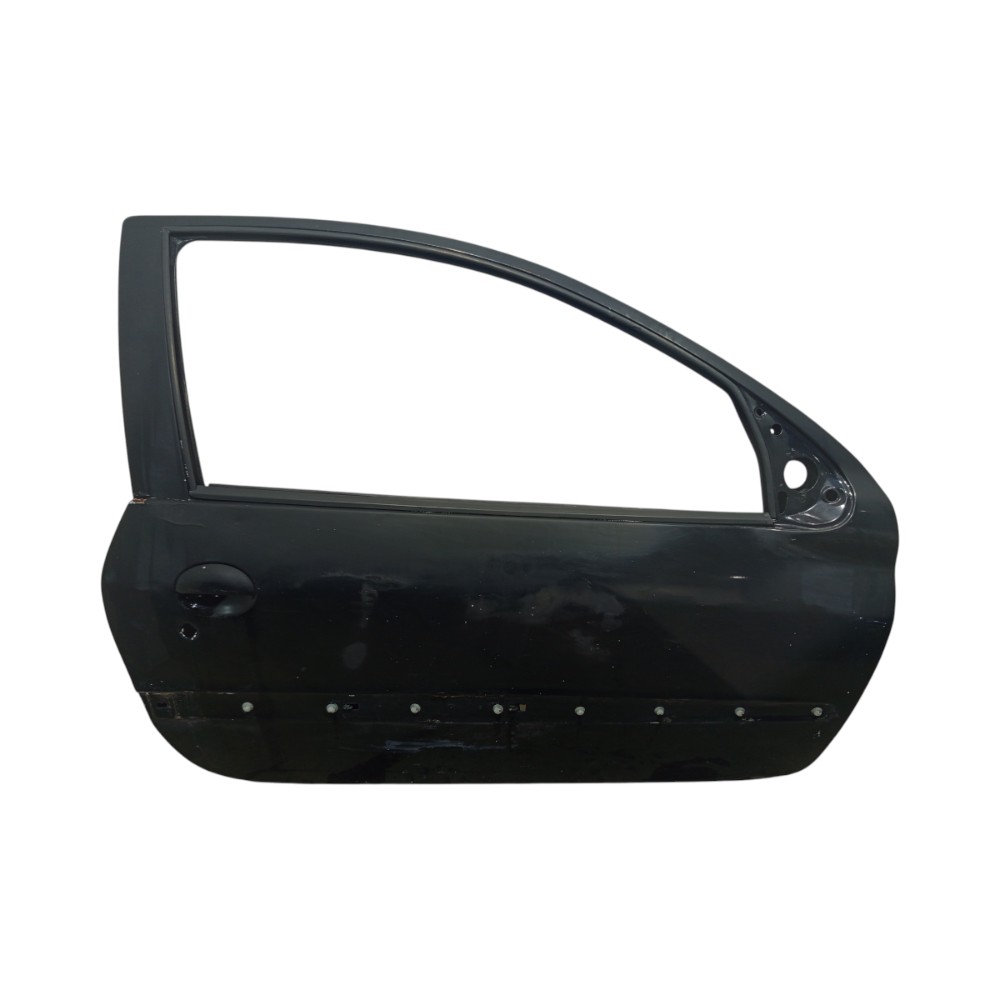Porta Dianteira Direita Peugeot 206 Rallye 2p 2001 A 2007 Dianteira Direito Preto 1
