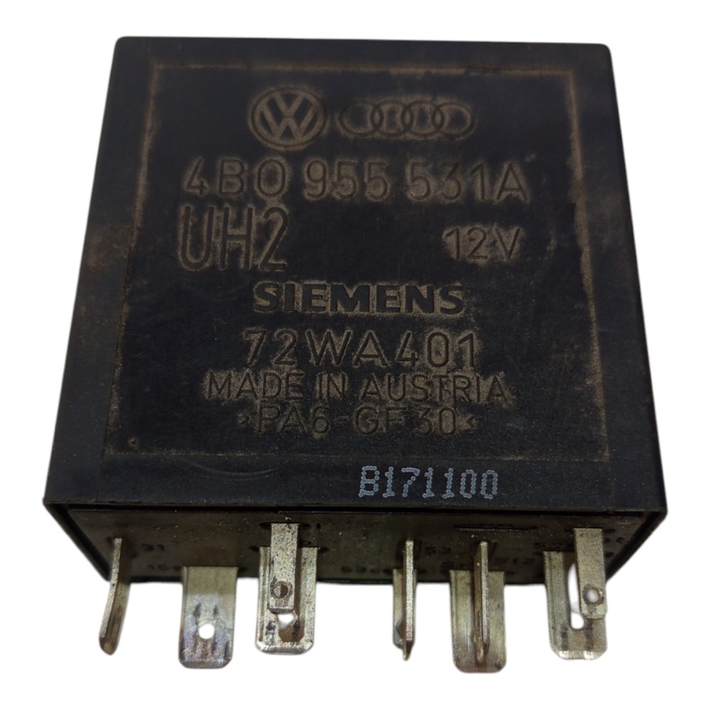 Módulo Relé Limpador Parabrisa Golf Audi 4b0955531a 12v