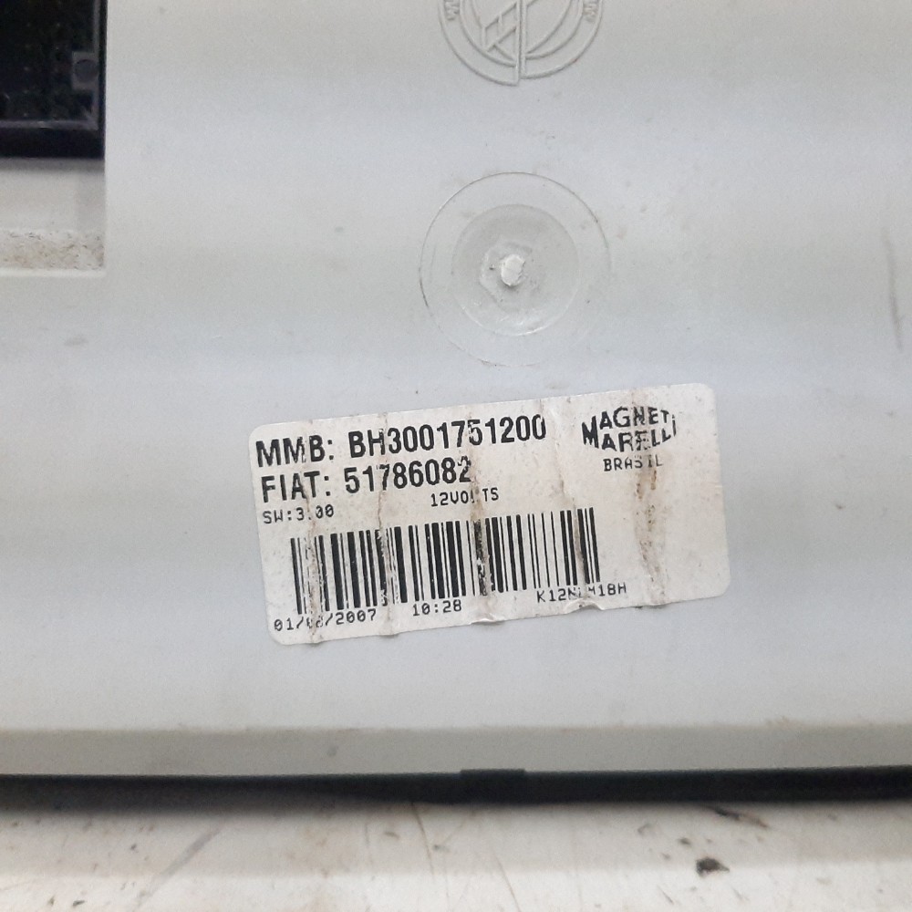 Painel Instrumentos Fiat Uno 2002 2003 A 2012 Bh3001751200 6