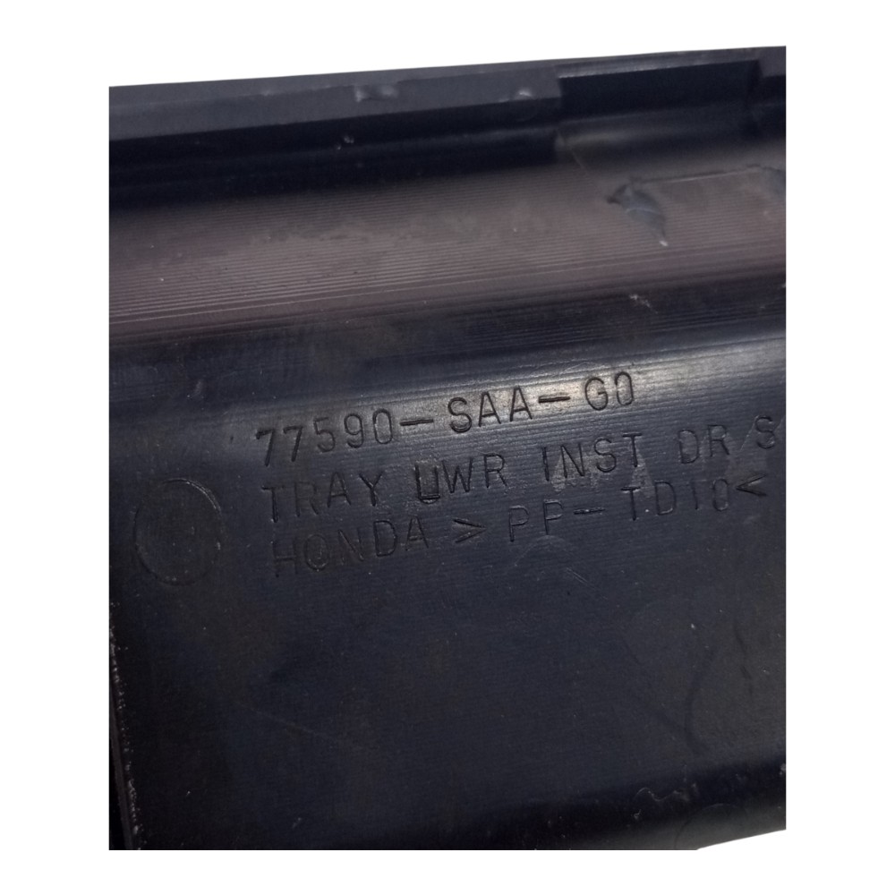 Porta Objetos Esquerdo Painel Honda Fit 2003 2004 A 2008 Preto 7