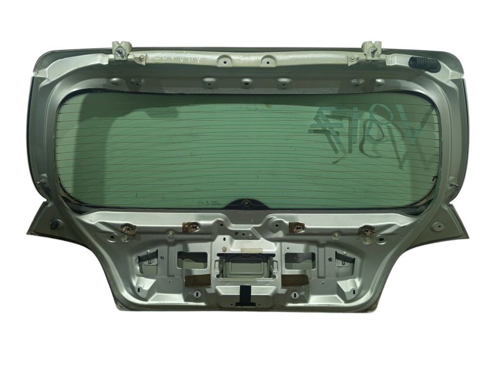 Tampa Traseira Prata Porta Malas Peugeot 307 2005 A 2011 Prateado 5