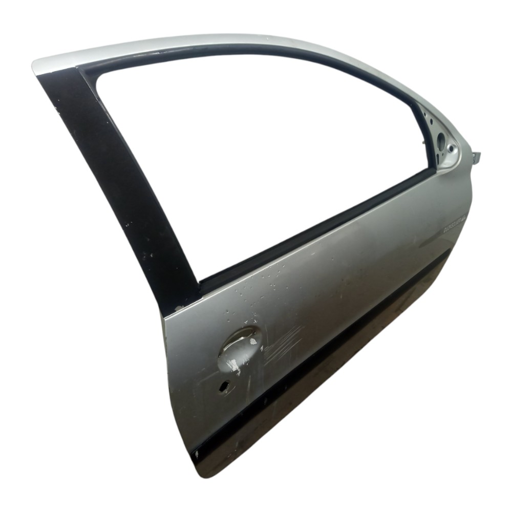 Porta Dianteira Peugeot 206 2005 2006 2007 A 2015 Direito Prateado 2