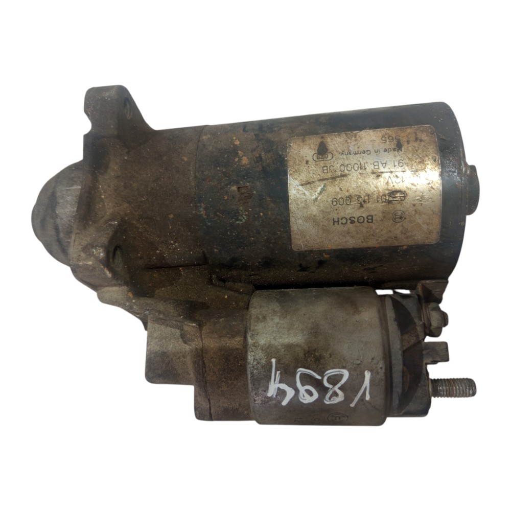 Motor Arranque Ford Fiesta 1.3 8v 1993 A 1995 91ab11000jb 5