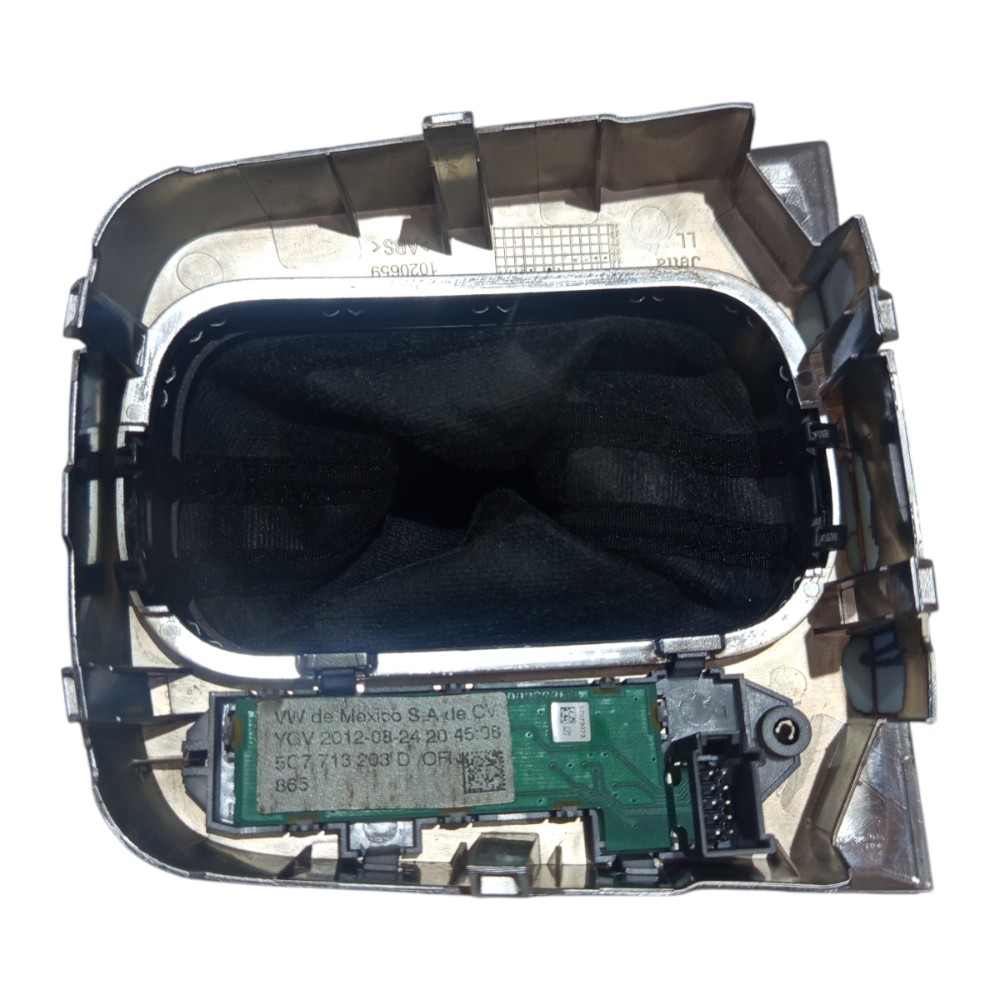 Manopla Alavanca Câmbio Automático Vw Jetta 2.0 Tsi 11 A 14 Cromado 5