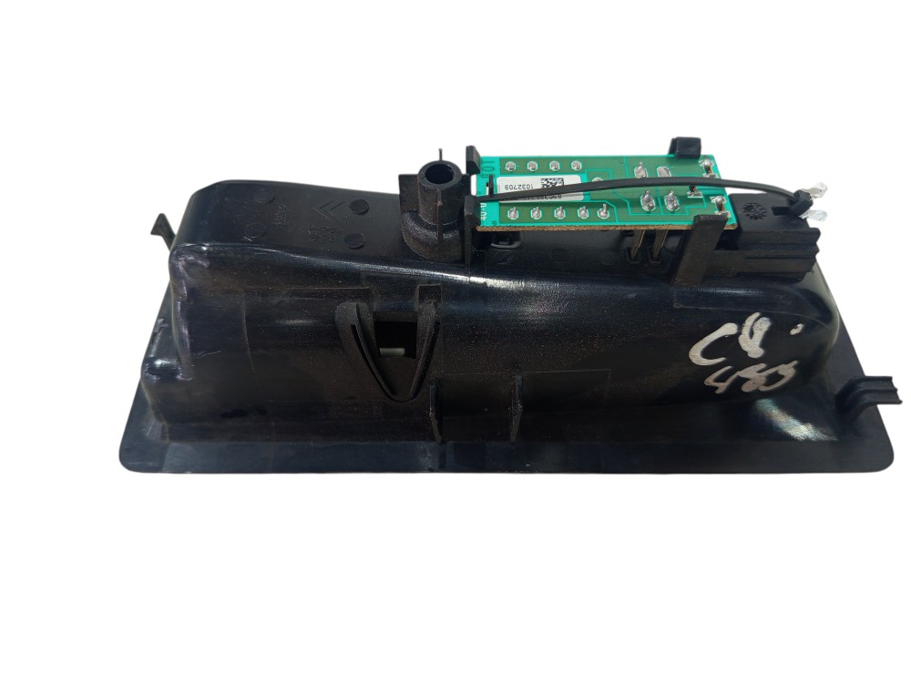 Suporte Moldura Lanterna Porta Malas Citroen C4 2007 A 2013 Preto 3