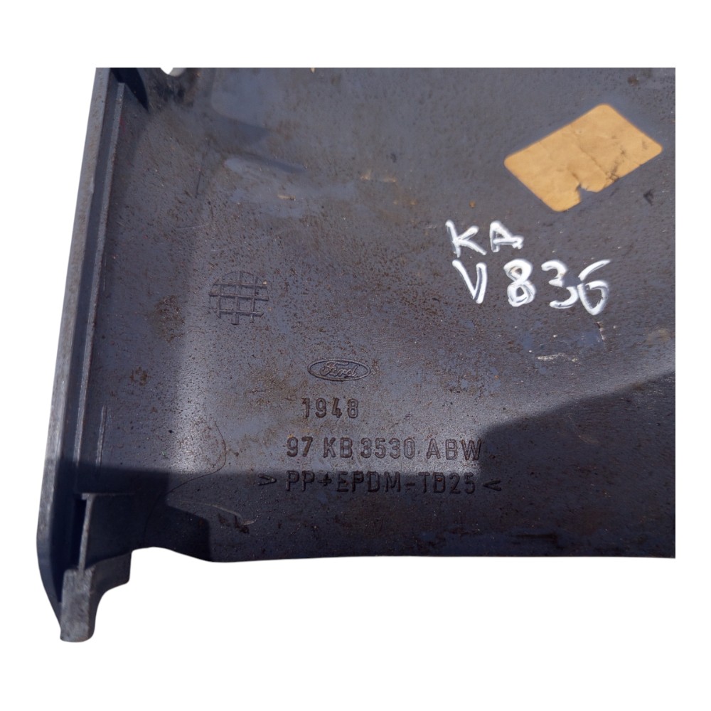 Moldura Superior Chave Seta Ford Ka Endura 1997 1998 A 2002 Cinza 6