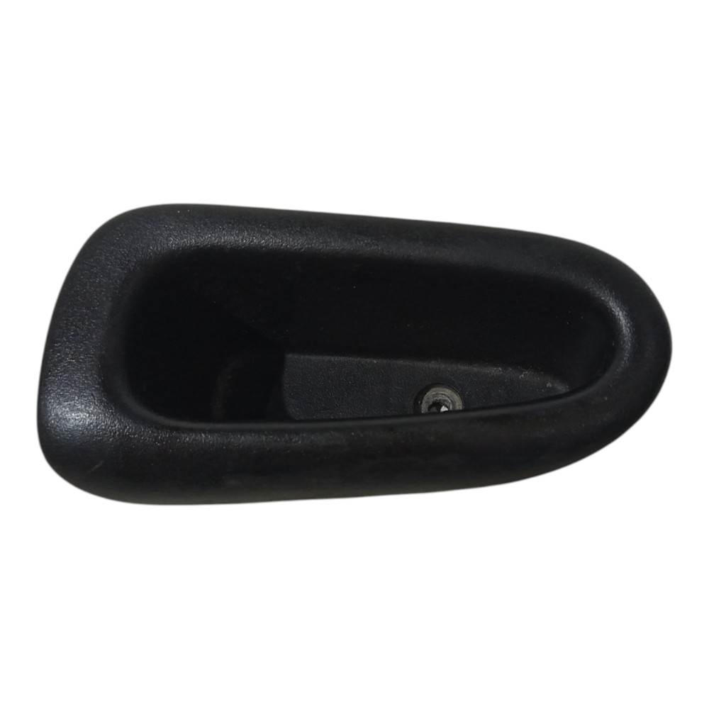 Puxador Porta Moldura Esquerdo Trase Peugeot 206 2001 A 2010 Preto 1